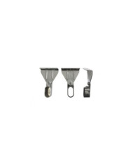 Supports pour tube de penderie ovale - 30x15mm - pose sous pente BRICOZOR