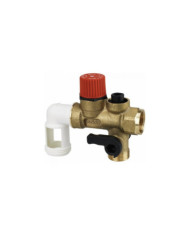 Groupe de sécurité - coudé - orientable - raccord horizontal ORKLI
