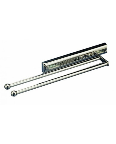 Porte-serviette coulissant - salle de bain - 2 barres KESSEBÖHMER
