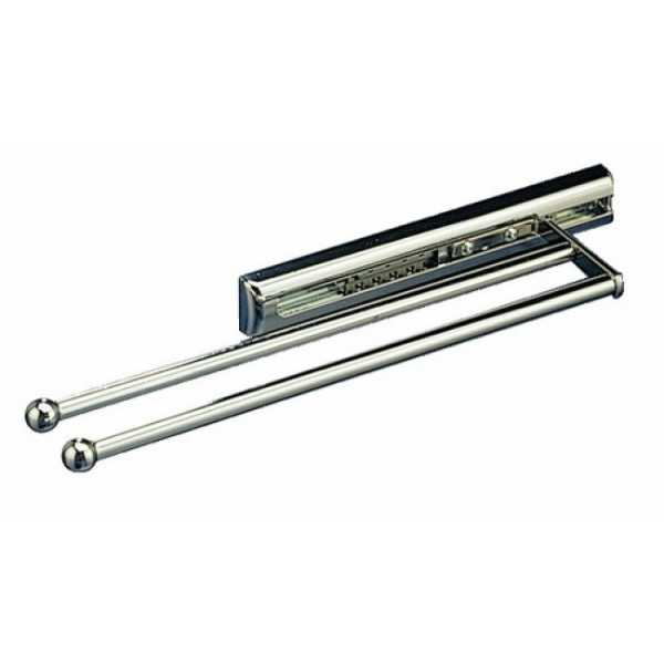 Porte-serviette coulissant - salle de bain - 2 barres KESSEBÖHMER