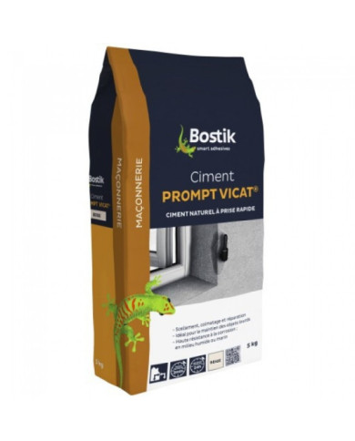 Ciment prise rapide - Ciment Prompt Vicat BOSTIK