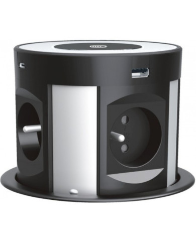 Bloc prises escamotable avec chargeur à induction - INCARA™ Tower LEGRAND