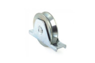 Roue à gorge triangulaire 336V - support intérieur - 2 roulements COMUNELLO