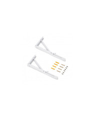 Supports d'étagères pliables - acier - peint en blanc EMUCA