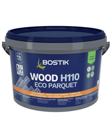 Colle pour parquet Wood H110 Eco parquet sans solvants - tout support BOSTIK
