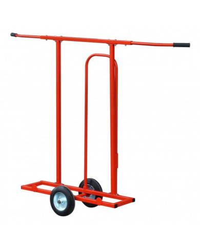 Chariot pour plaques de plâtre et panneaux - Capacité de charge 200kg OUTIFRANCE