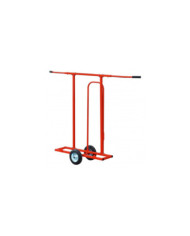 Chariot pour plaques de plâtre et panneaux - Capacité de charge 200kg OUTIFRANCE