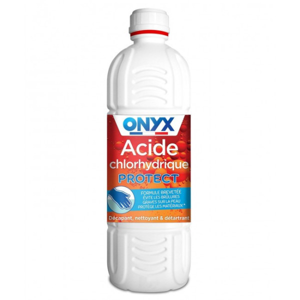 Acide chlorhydrique PROTECT pour métaux - sans danger pour la peau ONYX