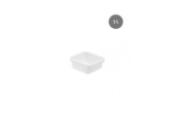 Cuvette carrée blanche - de 1 à 12 litres GILAC