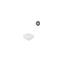 Cuvette carrée blanche - de 1 à 12 litres GILAC