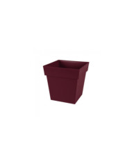Pot carré bas - 38 litres - Toscane 13627 EDA PLASTIQUES