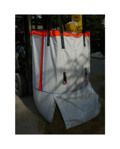 Sac à gravats réutilisable - 1 250 kg - BIG BAG MULOX SACHERIE DE PANTIN