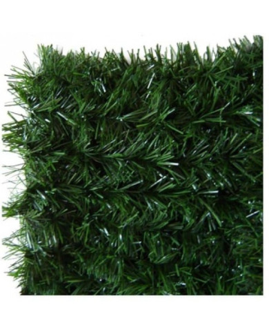 Haie végétale artificielle - 140 brins - vert thuyas – LUX-2R JET7GARDEN