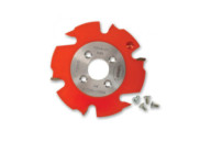 Fraise à rainurer MD pour ZETA - TOP - Classic - Ø 100×4×2mm Z2 + V4 traceurs - 4 trous - moyeu LAMELLO