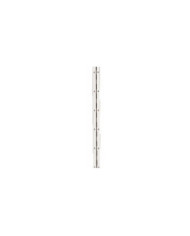Charnière à piano simple feuille en acier nickelé- diamètre 1,8 mm BRICOZOR