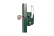 Serrure de portail coulissant - cylindre européen - LSKZ vert LOCINOX