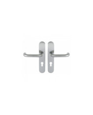 Poignées de porte sur plaques - inox 304 - Ligne 19 type U NORMBAU