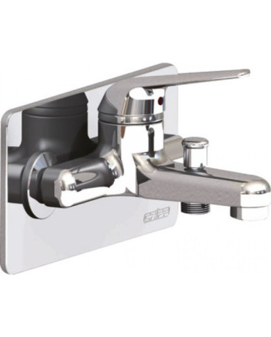 Cache de finition inox entraxe 150 mm pour Robifix GRIPP