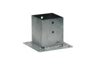 Pied de poteau carré sur platine - PPJBT - acier galvanisé SIMPSON Strong-Tie