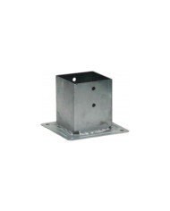 Pied de poteau carré sur platine - PPJBT - acier galvanisé SIMPSON Strong-Tie
