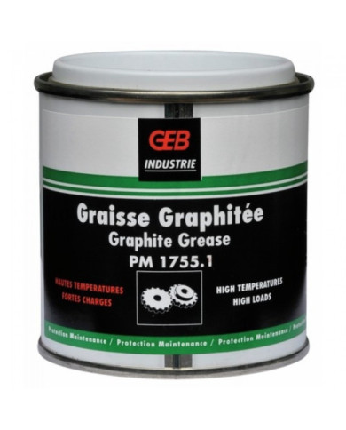 Graisse graphitée - résistance haute température et forte charge GEB
