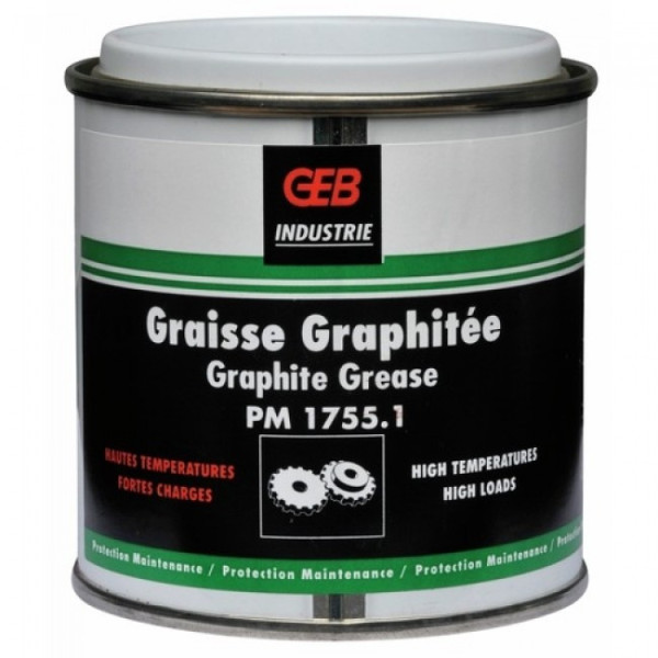Graisse graphitée - résistance haute température et forte charge GEB