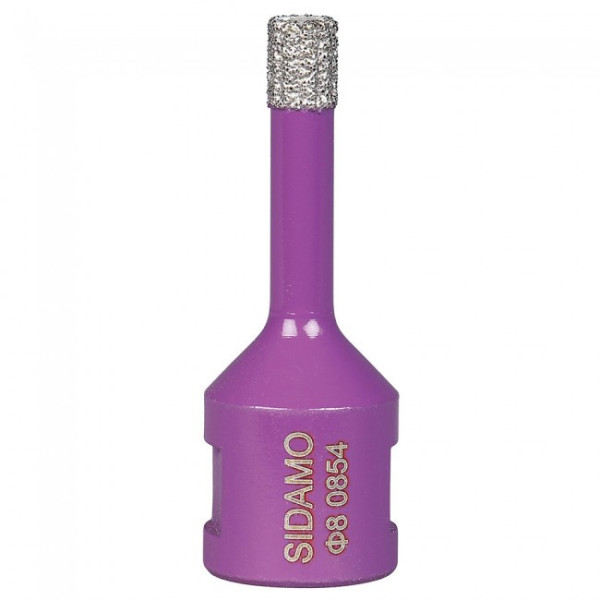 Trépan diamant à sec - M14 - Ø 8 mm SIDAMO