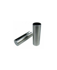 Cache-paumelle - inox - pour paumelles universelles - nœud 16 mm QUESDEVILLE