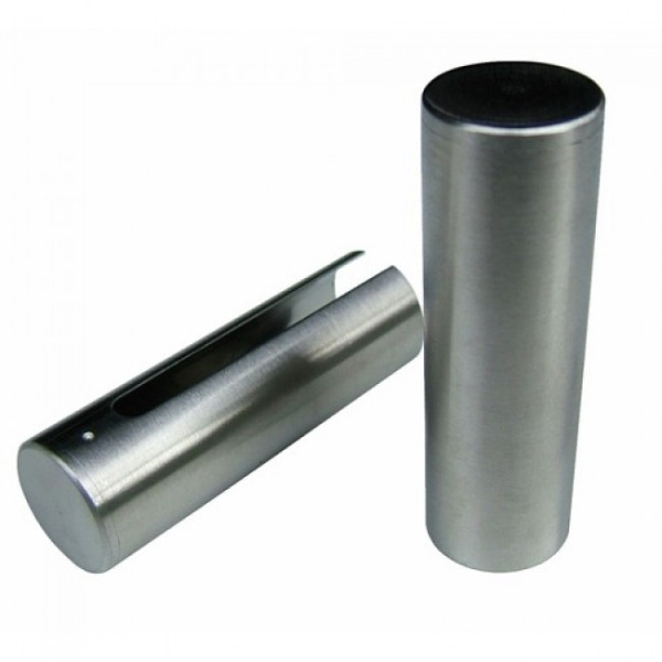 Cache-paumelle - inox - pour paumelles universelles - nœud 16 mm QUESDEVILLE