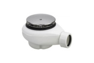 Bonde de douche 90 mm capot chromé - sortie horizontale - Tempoplex VIEGA