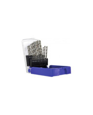 Coffret de 19 forets HSS Pro - pour acier et fonte TIVOLY