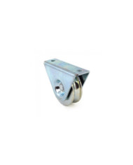Roue à gorge ronde 327 - support extérieur - roulement à billes COMUNELLO