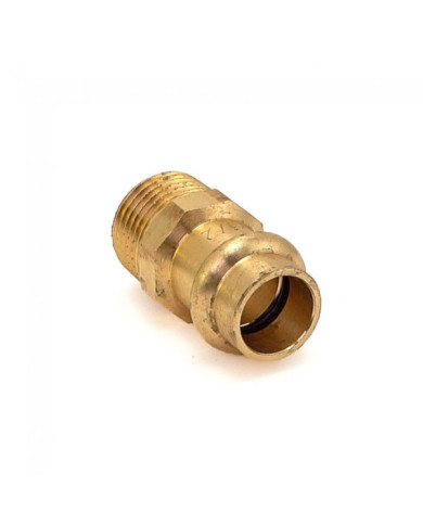 Mamelon bronze à sertir M 15x21 - différents diamètres - Press CONEX BANNINGER