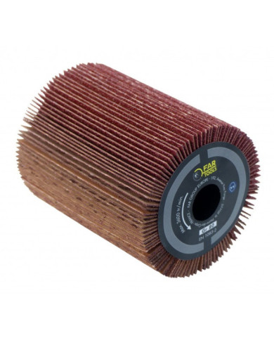 Brosse à lamelles abrasives - pour rénovateur REX 80 - 80x100 mm FARTOOLS