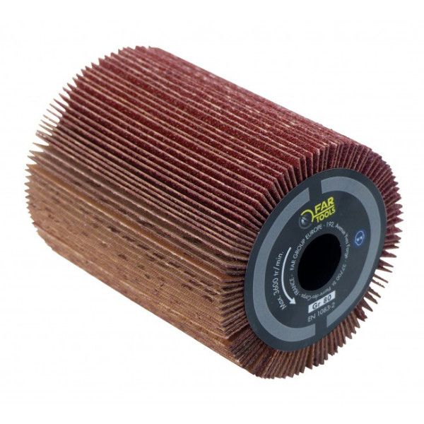 Brosse à lamelles abrasives - pour rénovateur REX 80 - 80x100 mm FARTOOLS