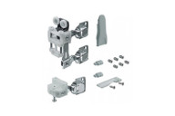 Ferrure de porte pliante - Push to Move - fermeture manuelle WingLine L HETTICH