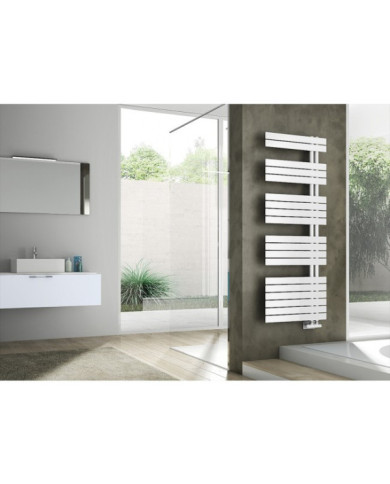 Radiateur sèche-serviettes électrique avec télécommande - blanc - Soul RSS IRSAP