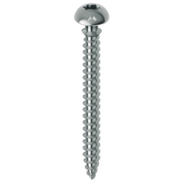 Vis de pose de menuiserie PVC et Aluminium - tête large - Framex Clip MUSTAD