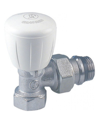 Corps de robinet thermostatisable équerre R421TG - filetage 12x17 GIACOMINI