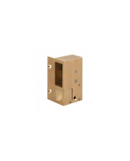 Gâche électrique en applique - à émission – bronze – 1 MÉTALUX