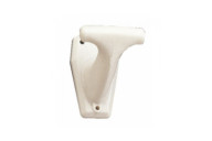 Patère plastique blanc BRICOZOR