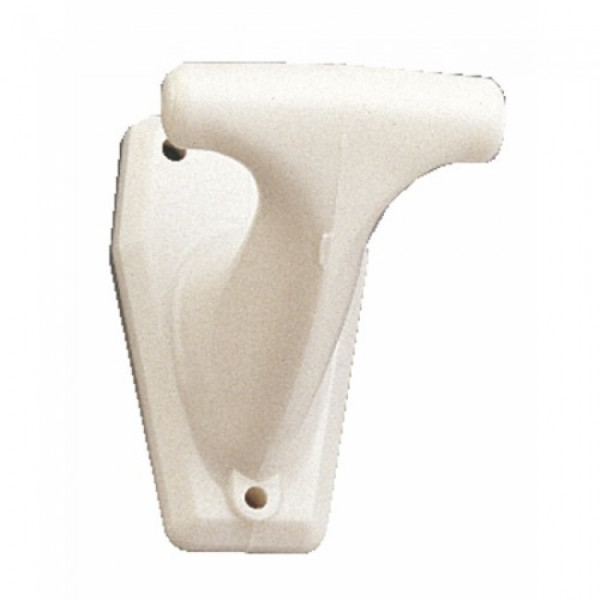 Patère plastique blanc BRICOZOR