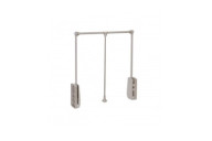 Penderie escamotable Hang gris pierre - charge 12 kg EMUCA
