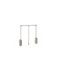 Penderie escamotable Hang gris pierre - charge 12 kg EMUCA
