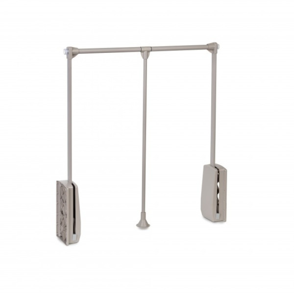 Penderie escamotable Hang gris pierre - charge 12 kg EMUCA