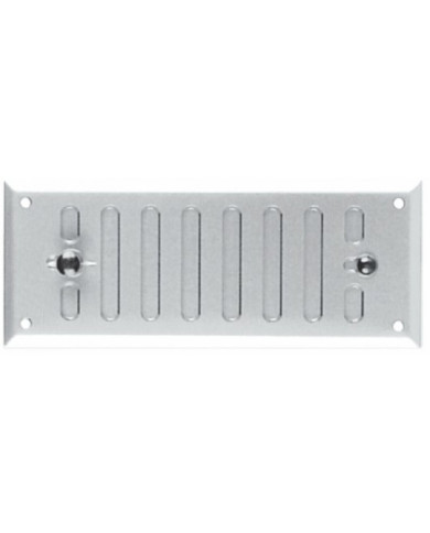 Grille d'aération plate - grille métallique réglable BRICOZOR