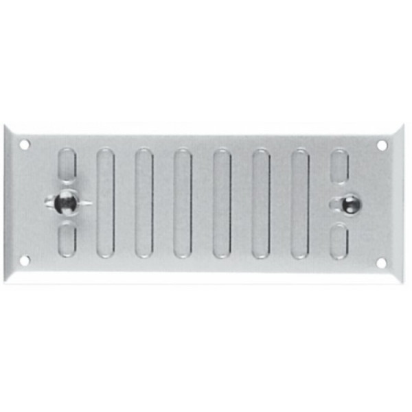 Grille d'aération plate - grille métallique réglable BRICOZOR