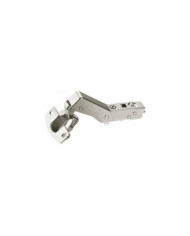 Charnière invisible 95° pour meuble d'angle, boîtier à visser HETTICH