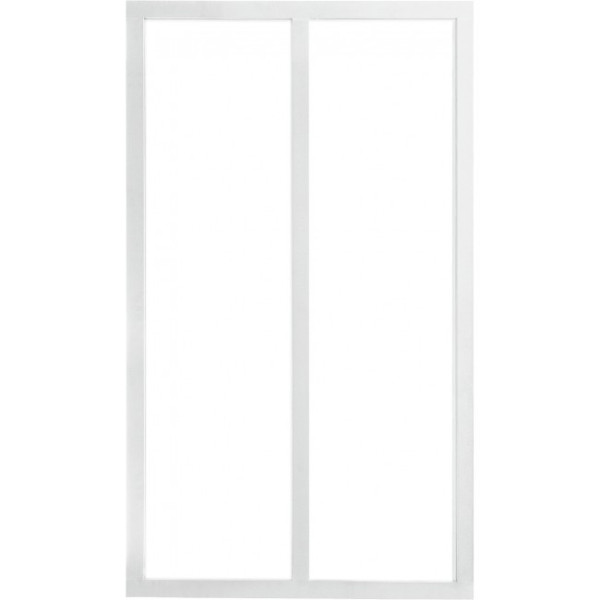 Verrière intérieure 2 carreaux 108 x 63,2 cm blanc Kit Atelier
