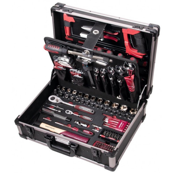 Coffret outil professionnels en aluminium - 263 pièces KRAFTWERK